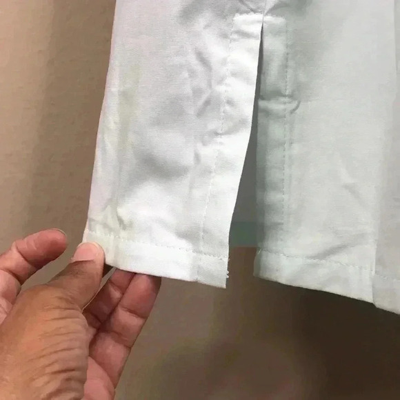 Peg & Kris Mint Green Belted Dress Size 6 - Picture 4 of 6